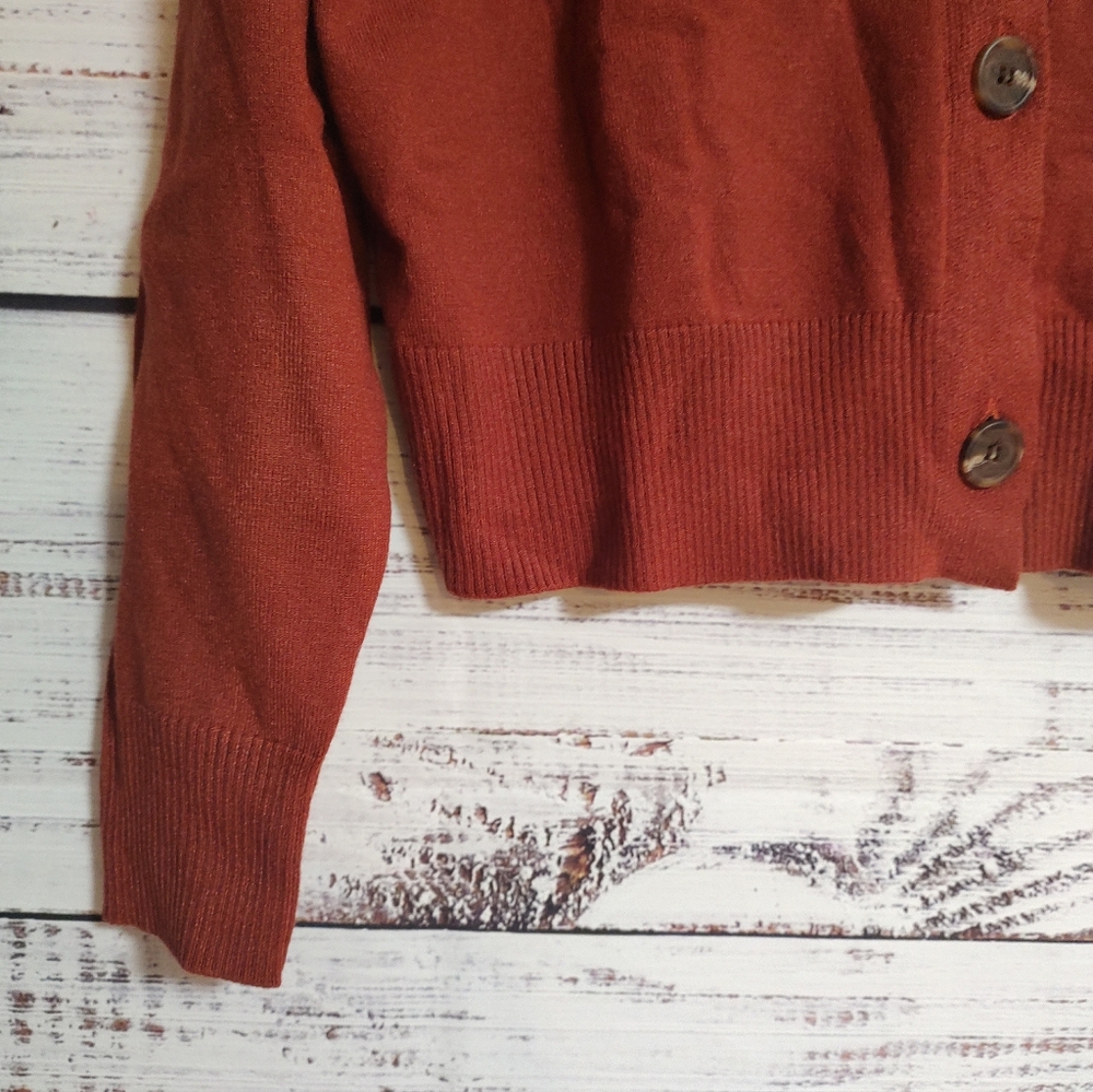 Stitch Fix Fortune + Ivy Button Front Oversized Cardigan Sweater Small - Picture 4 of 7